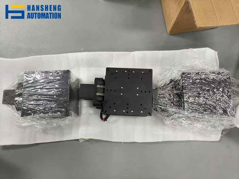 Three Electric Horizontal Z-Axis Lift Stages Shipped to San Jose, California Three Electric Horizontal Z-Axis Lift Stages Shipped to San Jose, California