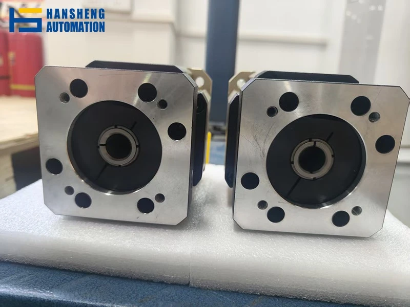 Two PGH090 Planetary Gearboxes Prepared for Delivery to Seoul Two PGH090 Planetary Gearboxes Prepared for Delivery to Seoul