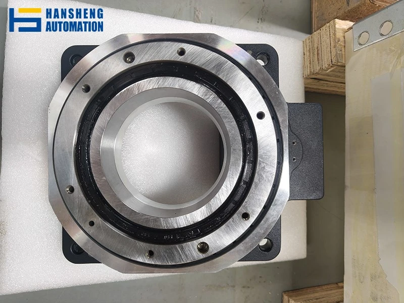 Hansheng Automation Ships HRT200 Hollow Rotary Table Sample to a New U.S. Customer Hansheng Automation Ships HRT200 Hollow Rotary Table Sample to a New U.S. Customer
