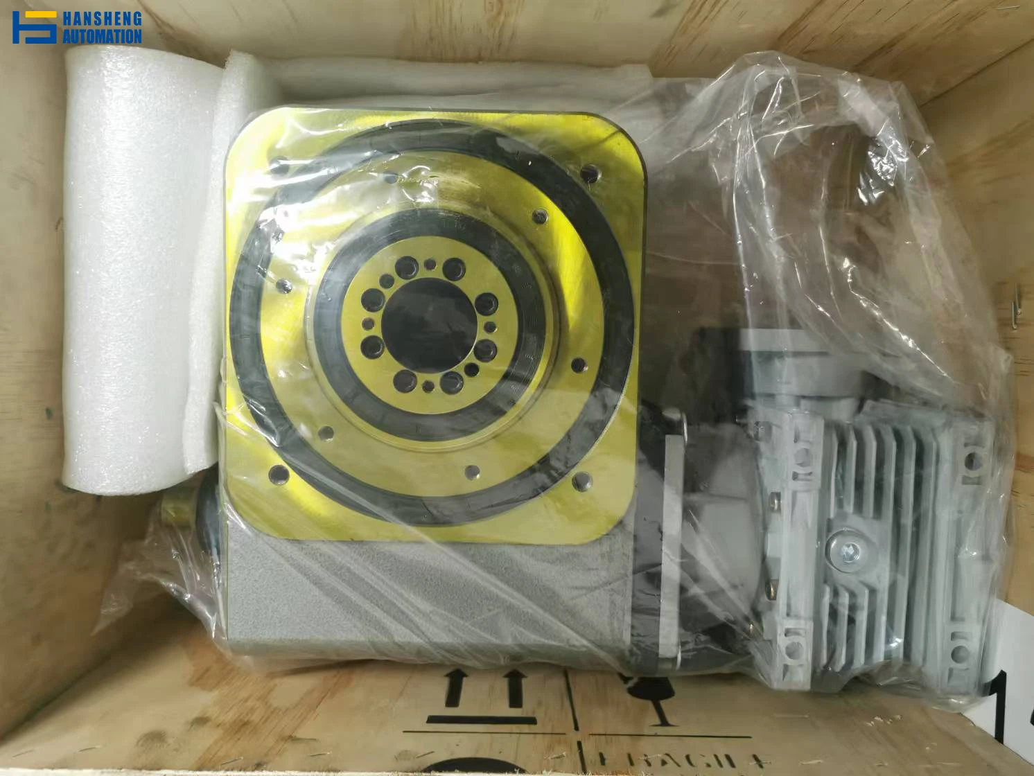 Hansheng Ships Five 110DA-05270 Cam Indexers with RV63 Gear Reducers to Colombia Hansheng Ships Five 110DA-05270 Cam Indexers with RV63 Gear Reducers to Colombia