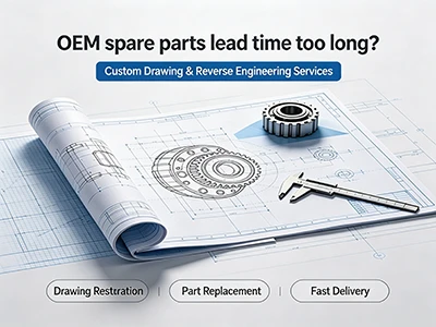 Long Lead Times For OEM Spare Parts Introducing Our Build-to-Print And Revers...